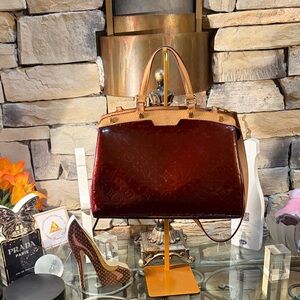 Louis Vuitton Monogram Vernis Melrose Avenue Amarante